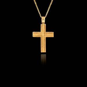Χρυσός Βαπτιστικός Σταυρός Κ14 – ST325N